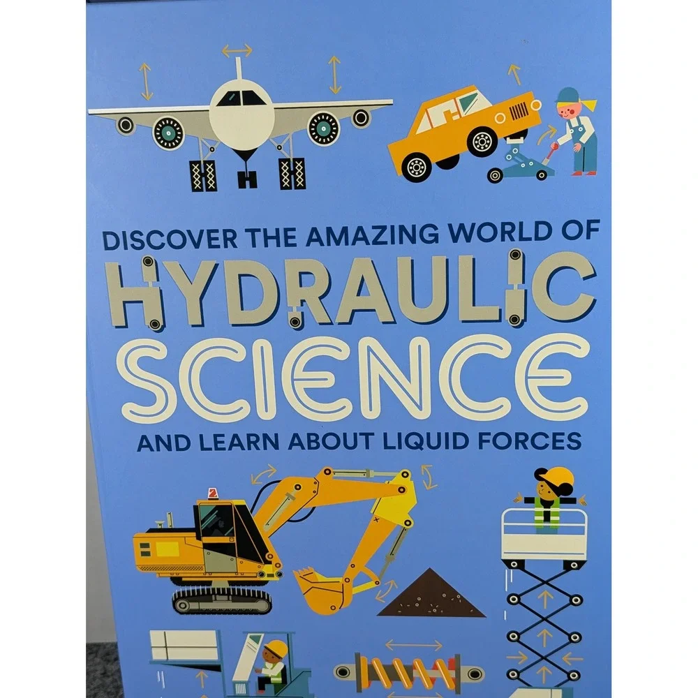 QEB Hydraulic Science Kit Build Your Own Working Digger Model STEM Toy Ages 8+